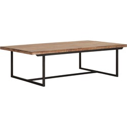 DTP Home Coffee table Odeon rectangular,35x120x70 cm, recycled teakwood