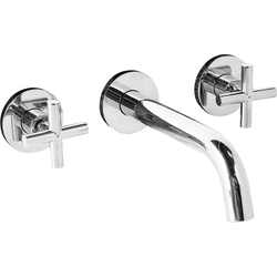 Beliani KAIETEUR - Kraan-Zilver-Messing