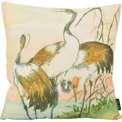 Sierkussen Grua Pajaro #4 | 45 x 45 cm | Katoen/Polyester