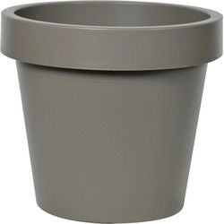 Mega Collections Plantenpot/bloempot - kunststof - taupe - D50 cm - Plantenpotten
