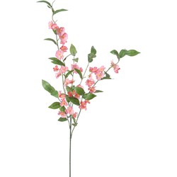 Louis Maes Bloesem kunstbloem/tak - roze - 85 cm - appelbloesem - Kunstbloemen