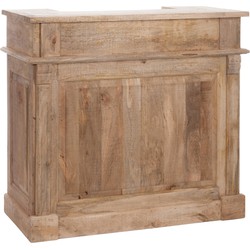 J-line - Barkast 2lade Rechthoek Hout Naturel - 120x50x108cm