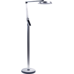 Beliani CARINA - Staande lamp-Zilver-Synthetisch materiaal