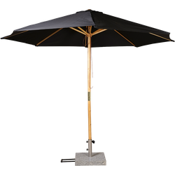 Harald parasol zwart - Ø3 m