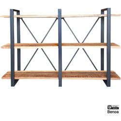 Benoa Verona Mango Bookshelf 180 cm