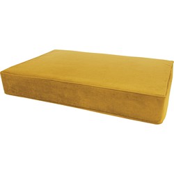 Madison - Orthopedisch kussen 80x55 Velvet yellow M