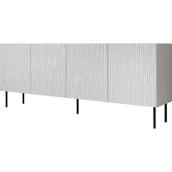 Meubella Dressoir June - Wit - 190 cm