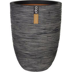 Vaas eleg laag rib NL 36x47 antraciet