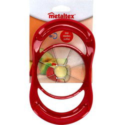 Metaltex Appelsnijder Rood
