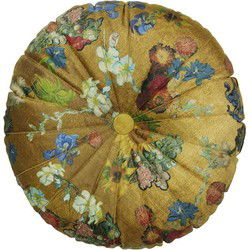 Beddinghouse Van Gogh Museum Carré Fleuri Sierkussen Gold (Ø 40 cm)