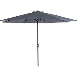 Garden Impressions Lotus parasol Ø300 cm - donker grijs