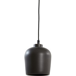 Light&living D - Hanglamp Ø18x20 cm DENA mat zwart
