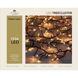 2,5-3m treecluster 20m/1536led classic warm Anna's collection