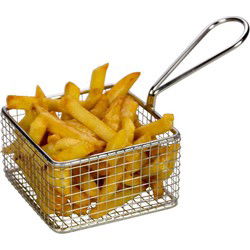 Gusta Friet Serveermandje RVS