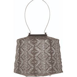 Lampshade 20 Lace Taupe Solar lampion