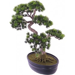 Kunstplant Japanse Den bonsai 40 cm - Kunstplanten