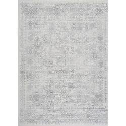 Vintage Oosters Tapijt VICKY - Ivoor/Grijs - 140x200 cm