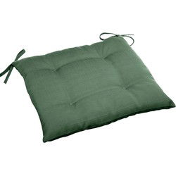 Hesperide Tuinstoelkussen - olijf groen - uv-bestendig - 40 x 4 cm - tuinstoelkussens