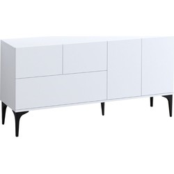 Buffet 5 deuren wit L150 cm - Glise