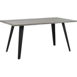 Beliani WITNEY - Eettafel-Grijs-MDF