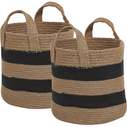 Beliani GEREDE - Mand-Beige-Jute
