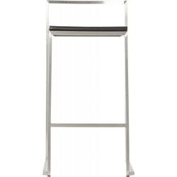 DISKO design halfhoge snackkruk 44x41x765 cm Zwart