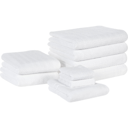 Beliani MITIARO - Handdoek-Wit-Badstof