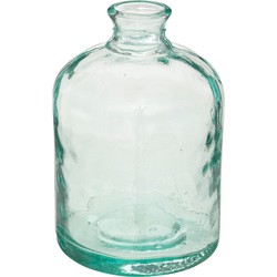 Atmosphera bloemenvaas Apotheker Fles model - transparant - glas - H20 x D12 cm - Vazen