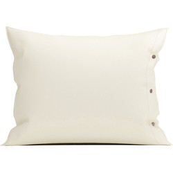 Yellow Kussensloop Percale pillowcase Off white 60 x 70 cm