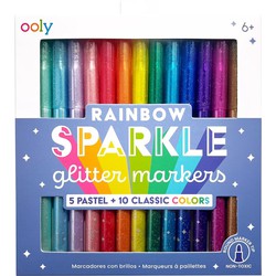 Ooly Ooly - Rainbow Sparkle Glitter Markers