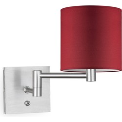 wandlamp swing bling Ø 16 cm - rood