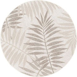 Garden Impressions Naturalis buitenkleed - Ø160 cm  - desert taupe