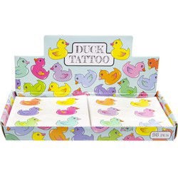 Duckiez Tattoo Vel Eendjes - 96 stuks