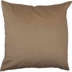 Clayre & Eef Kussenhoes  45x45 cm Bruin Polyester Sierkussenhoes