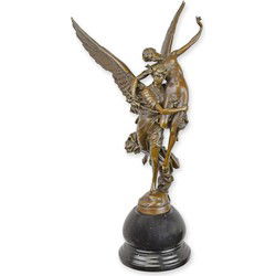 BRONZEN SCULPTUUR VAN GLORIA VICTIS