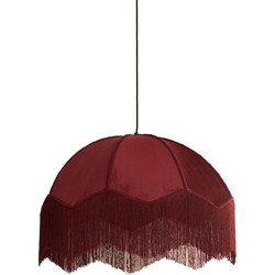 Hanglamp Malacia - Donkerrood - Ø50cm