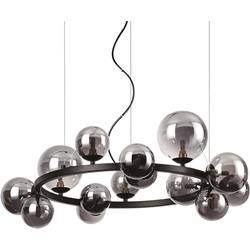 Ideal Lux - Perlage - Hanglamp - Metaal - G9 - Zwart