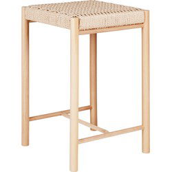 House Nordic Barstoel Abano Populier Naturel Wicker