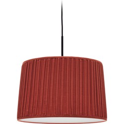 Kave Home - Guash lampenkap in terracotta, Ø 40 cm