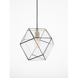 Geometrische lamp Yaz van Hart & Ruyt - 25cm - Zwart - 4,5 meter snoer
