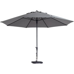 Madison - Parasol Timor - Rond - 400cm - Grijs