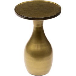 AnLi Style Bijzettafel S druppel Eclipse Goud
