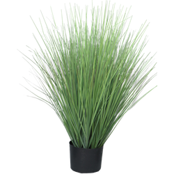 King festuca green in pot 76 cm kunstbloem - Nova Nature