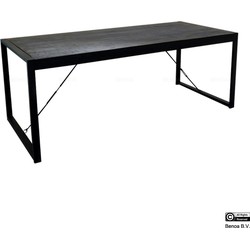 Benoa Britt Dining Table Black 200 cm