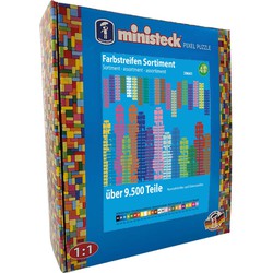 Ministeck Ministeck Ministeck Colorstripes Assortment XXL - XXL Box - 9500pcs