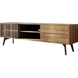 Meubella - Spa - TV-Meubel - Eiken - 180 cm