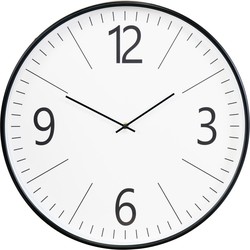 Biel Wall Clock - Wall clock in black and white