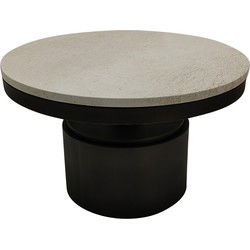 PTMD Bregt Coffeetable Low Beige Marble