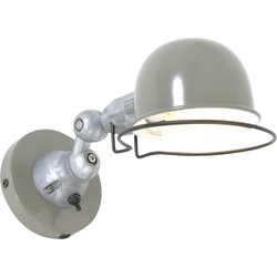 Retro wandlamp Mexlite Davin Aluminium