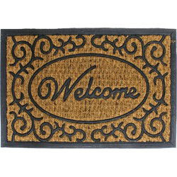 Deurmat Kokos-Rubber Welcome - 40 x 60 cm